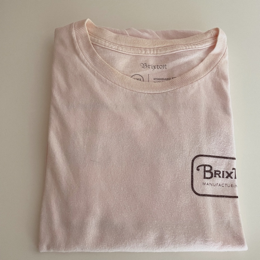 Brixton Light Peach Tee